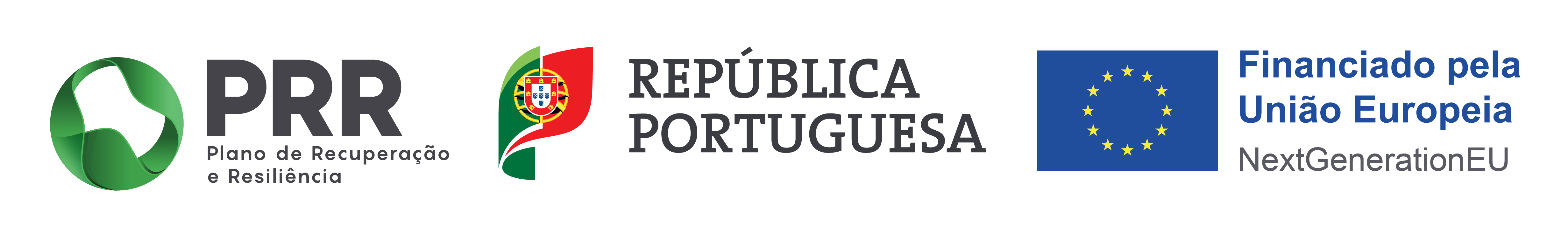 PRR, República Portuguesa e Financiado pela União Europeia - NextGenerationEU